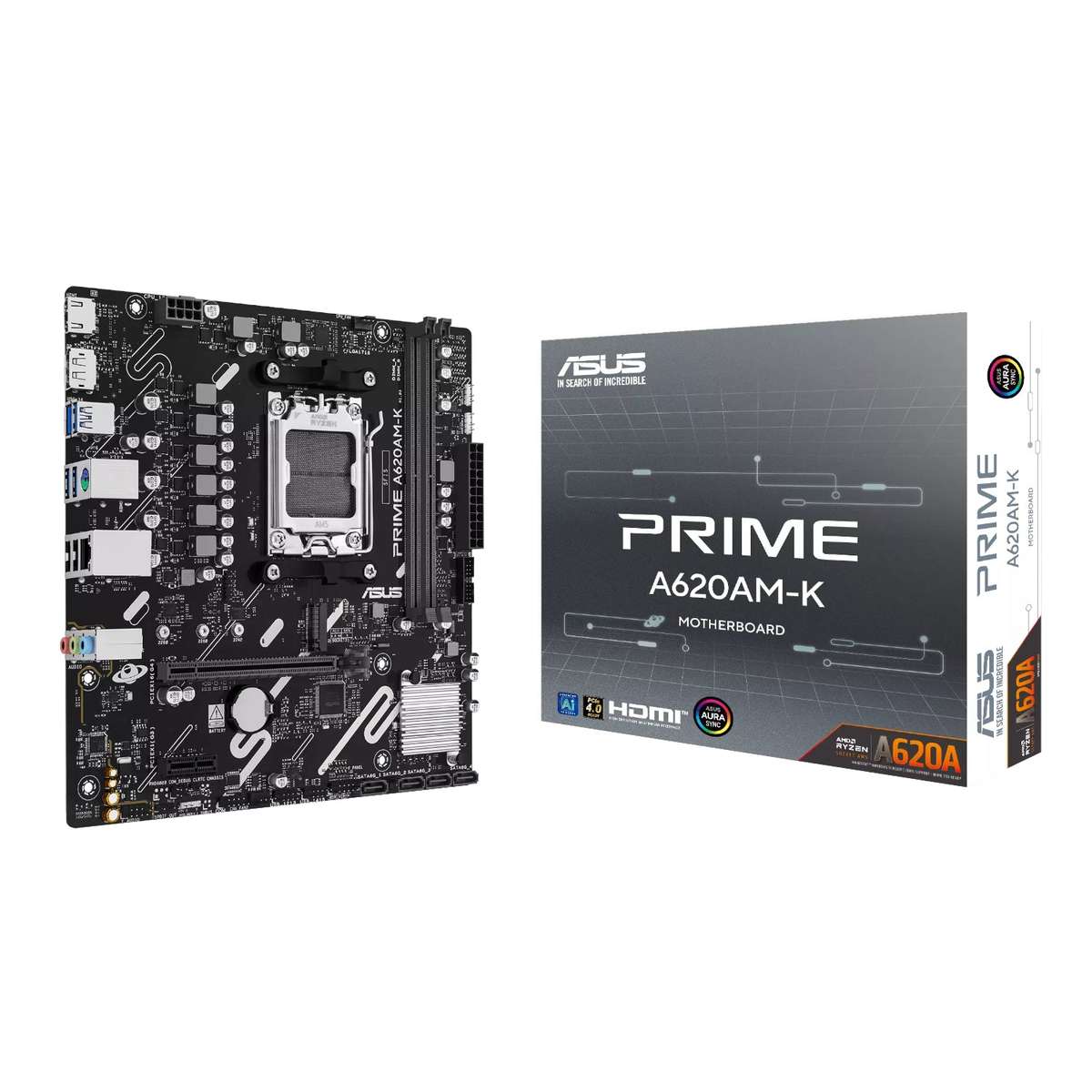 ASUS Prime A620AM-K AM5 Micro-ATX Motherboard