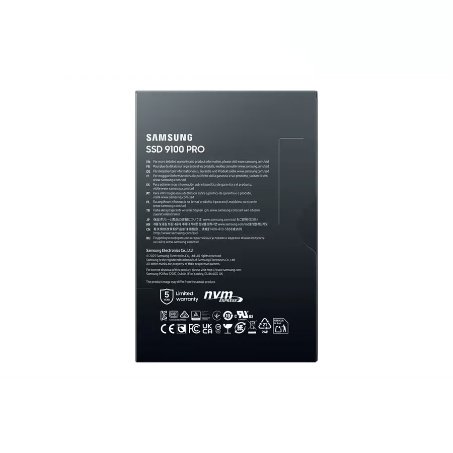 SAMSUNG 9100 PRO 2 TB NVMe SSD