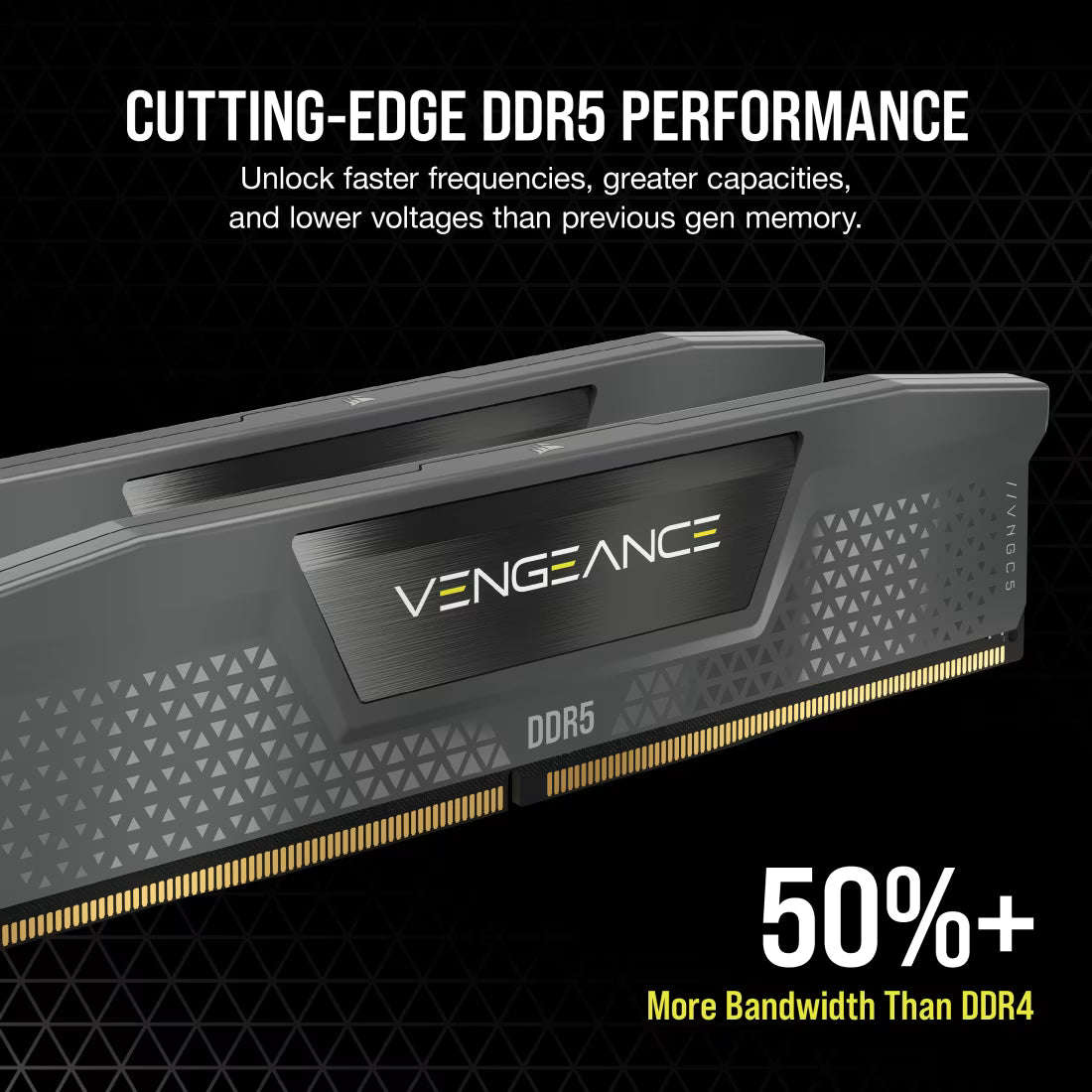 Corsair Vengeance 16GB (1 x 16GB) DDR5 DRAM 6000MHz CL36 Memory Kit