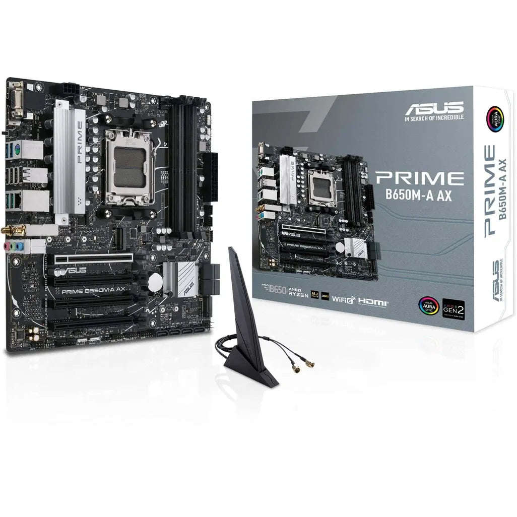 ASUS AM5 DDR5 Motherboard  M.2, SATA, HDMI/DP, PCIe 4.0