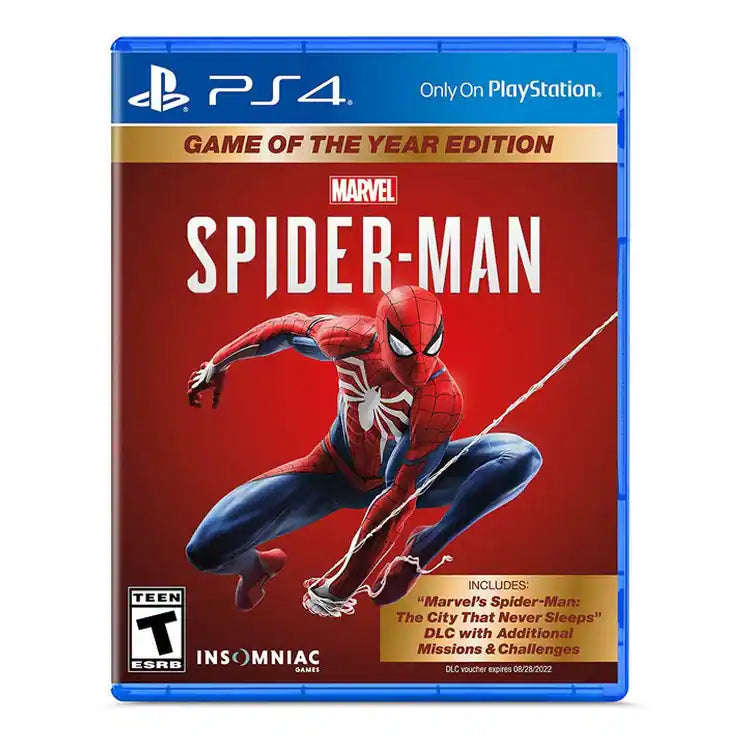 Marvels Spider-Man GOTY Edition for PlayStation 4
