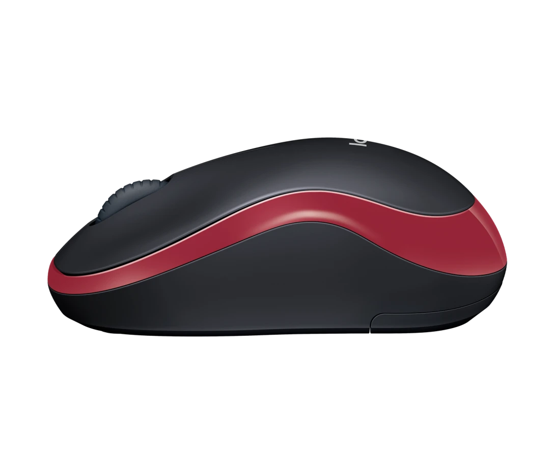 Logitech Wireless Mouse M185 (Red) Nano USB receiver