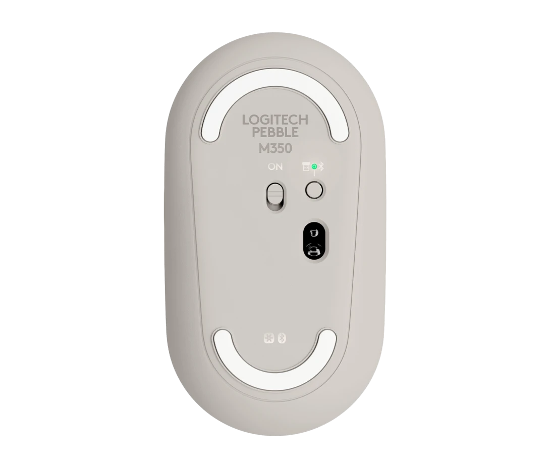 Logitech Pebble M350 Wireless Mouse - Off white