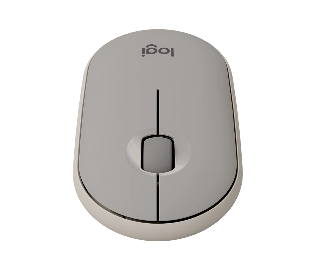 Logitech Pebble M350 Wireless Mouse - Off white