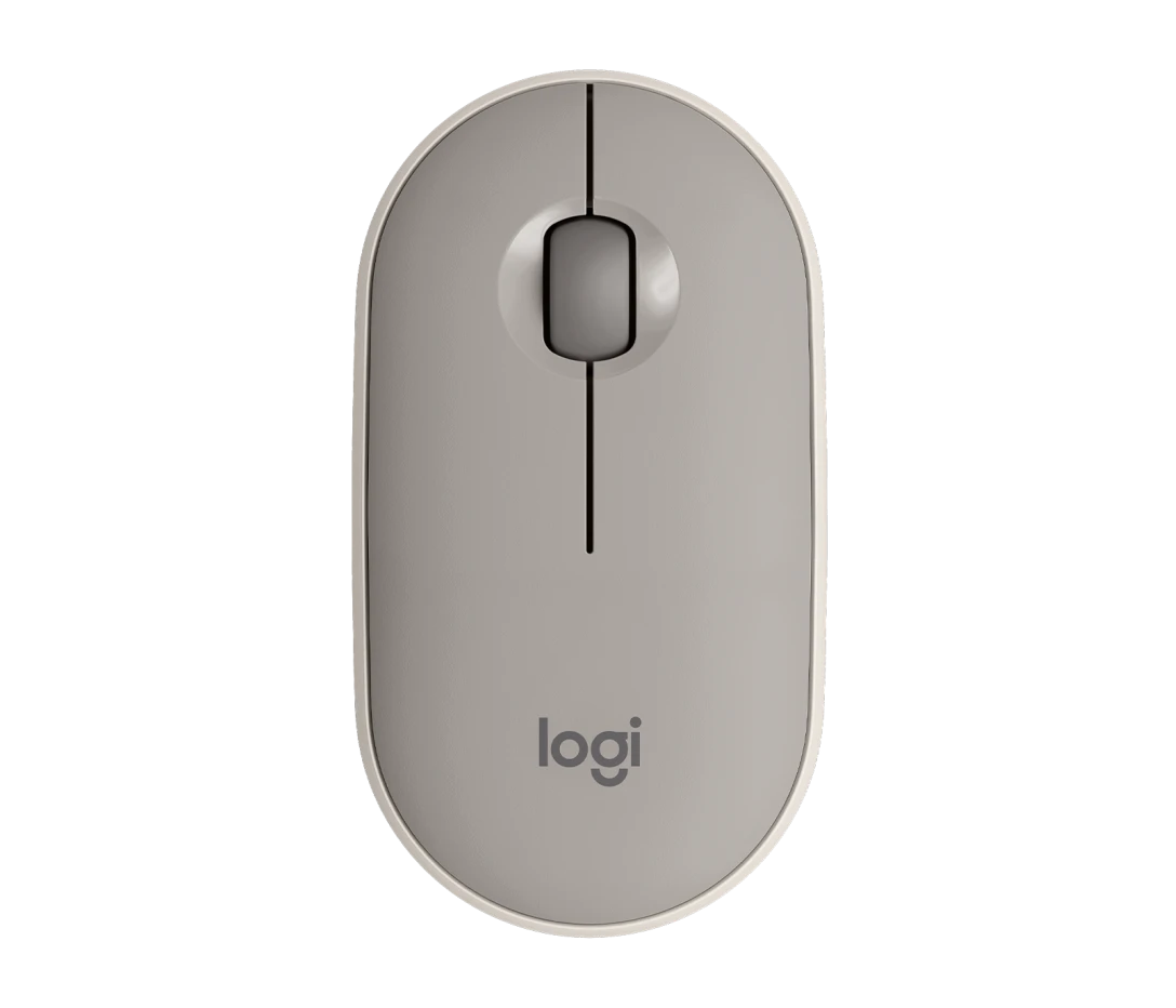Logitech Pebble M350 Wireless Mouse - Off white