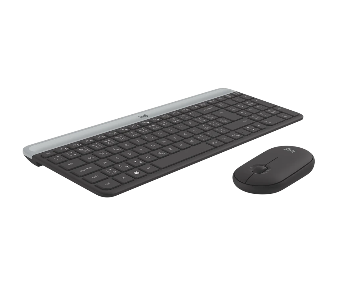 Logitech Wireless Keyboard and Mouse Combo MK470 - Graphite