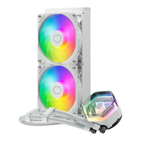 Cooler Master MasterLiquid 240 Atmos White AIO Cooler