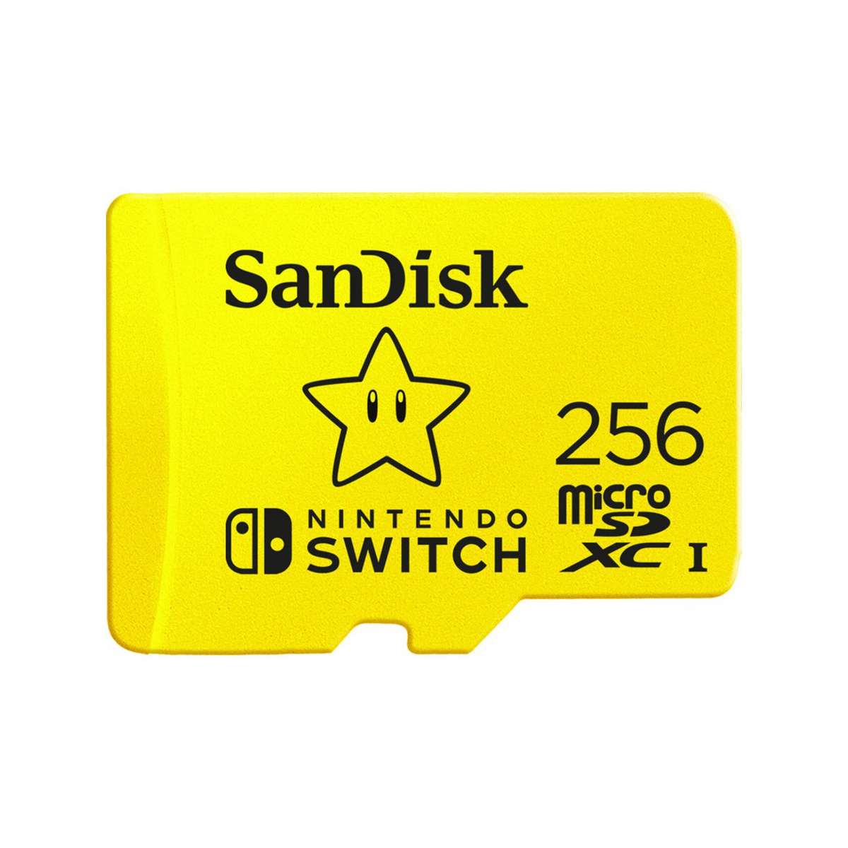 SanDisk microSDXC Card for Nintendo Switch 256GB Mario Starman