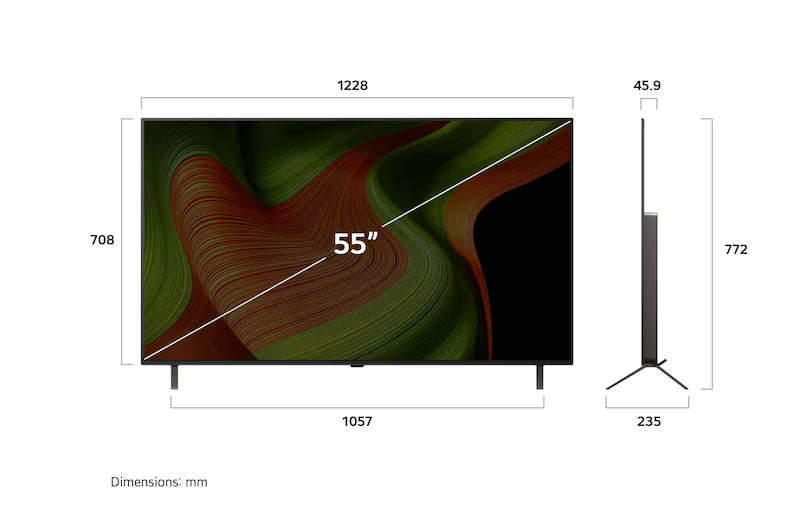 LG OLED55B5 55-inch 4K UHD OLED Smart TV