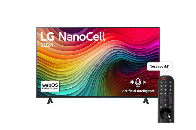 LG 65NANO80T6A 65-inch 4K UHD NanoCell Smart TV