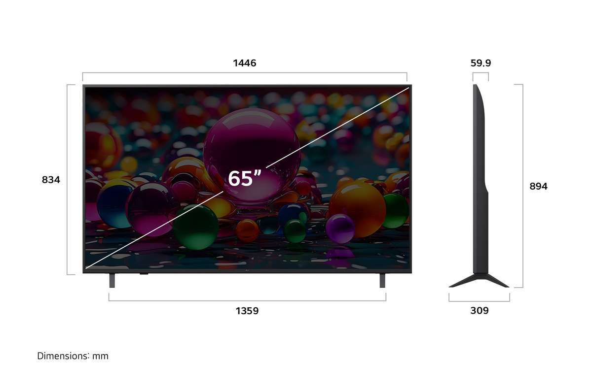 LG 65UA80006 65-inch 4K UHD LED Smart TV