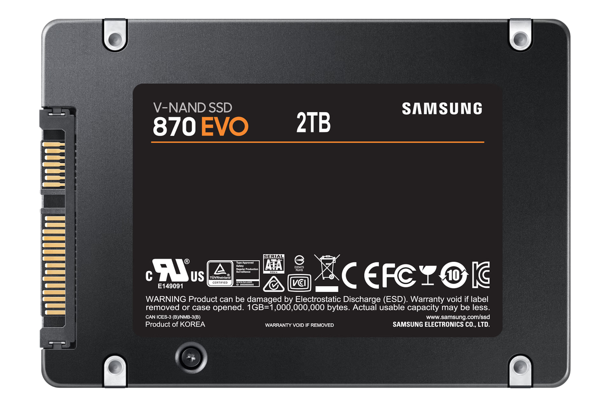 SAMSUNG 870 EVO 2 TB 2.5'' SATA SSD
