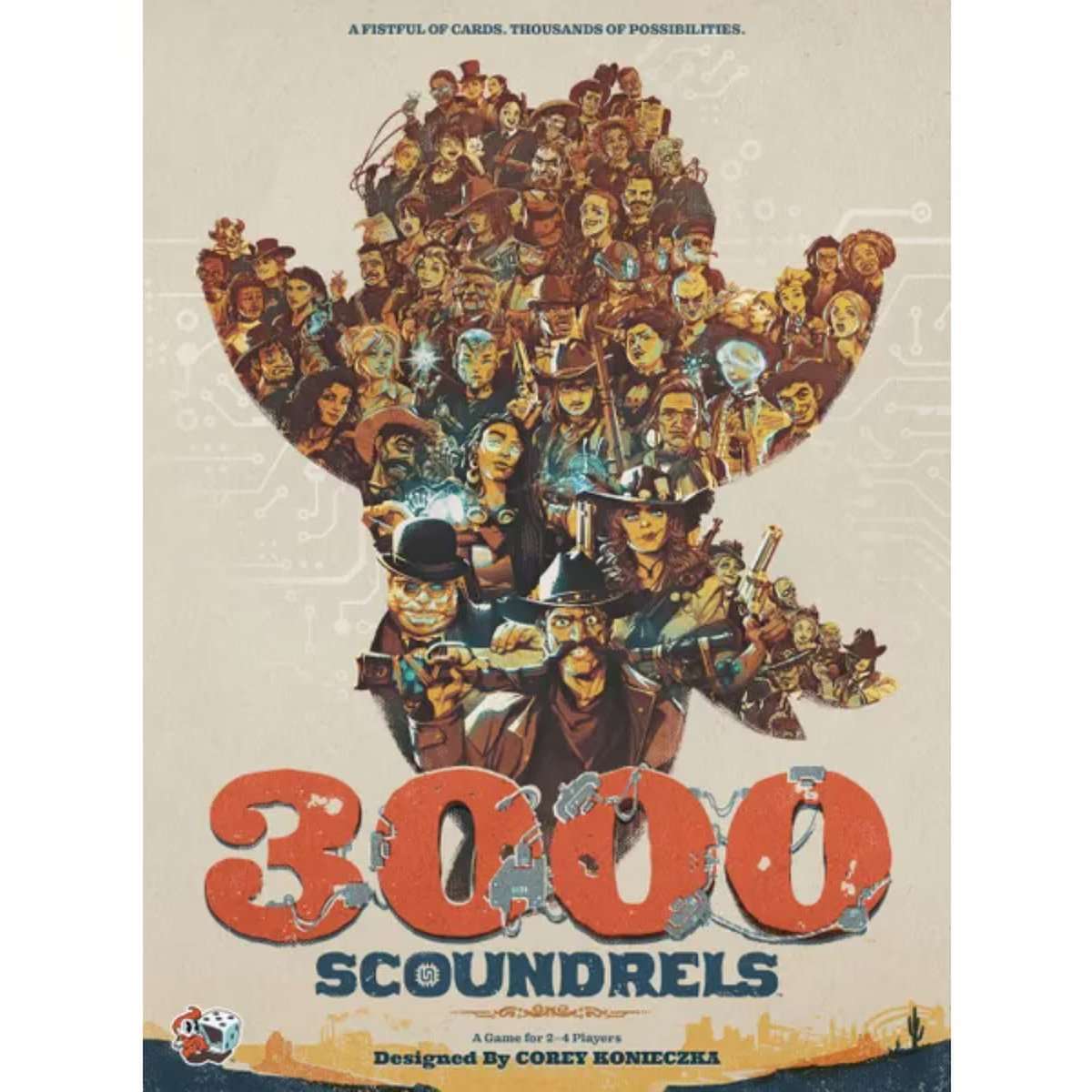 3000 Scoundrels Board Game