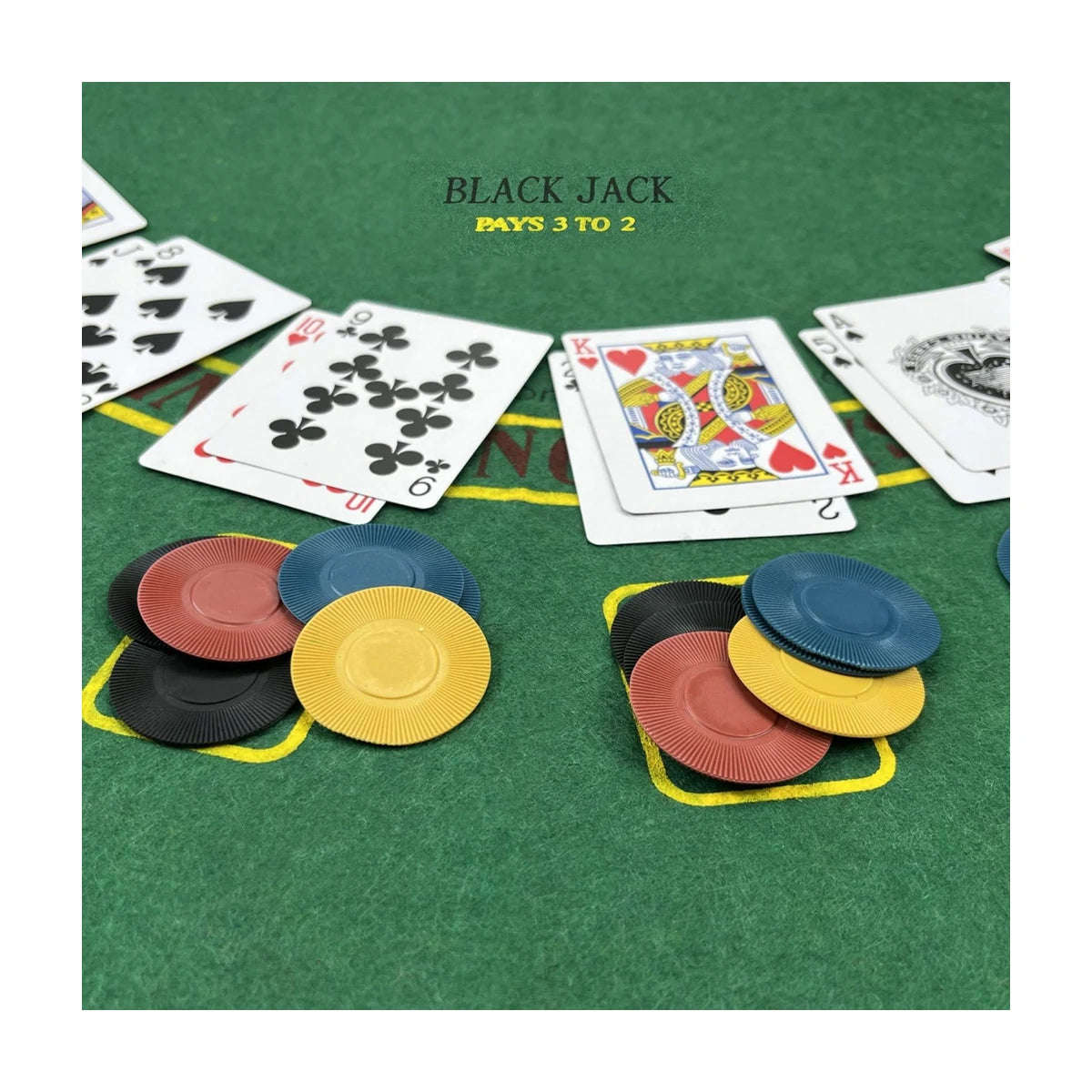 5-in-1 Casino Night Game Set: Tin Case