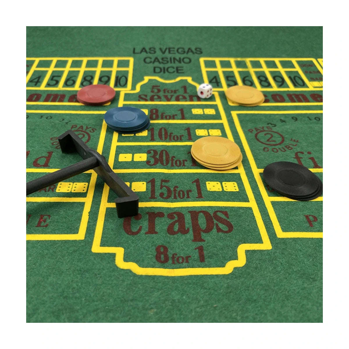 5-in-1 Casino Night Game Set: Tin Case
