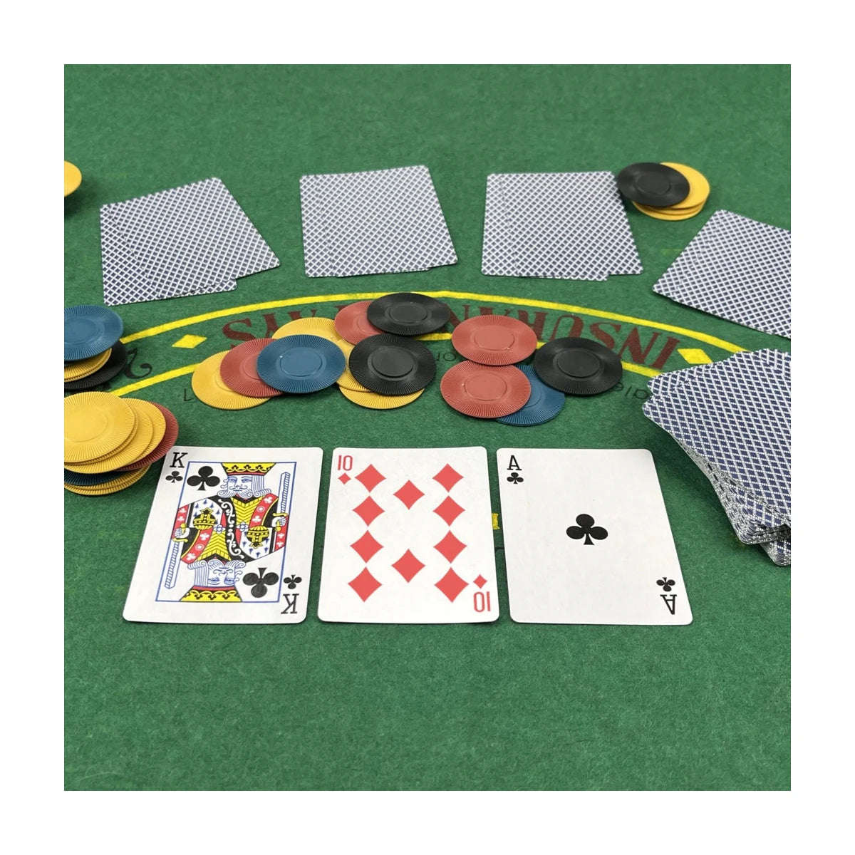 5-in-1 Casino Night Game Set: Tin Case