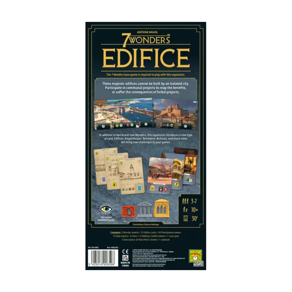 7 Wonders: Edifice Expansion