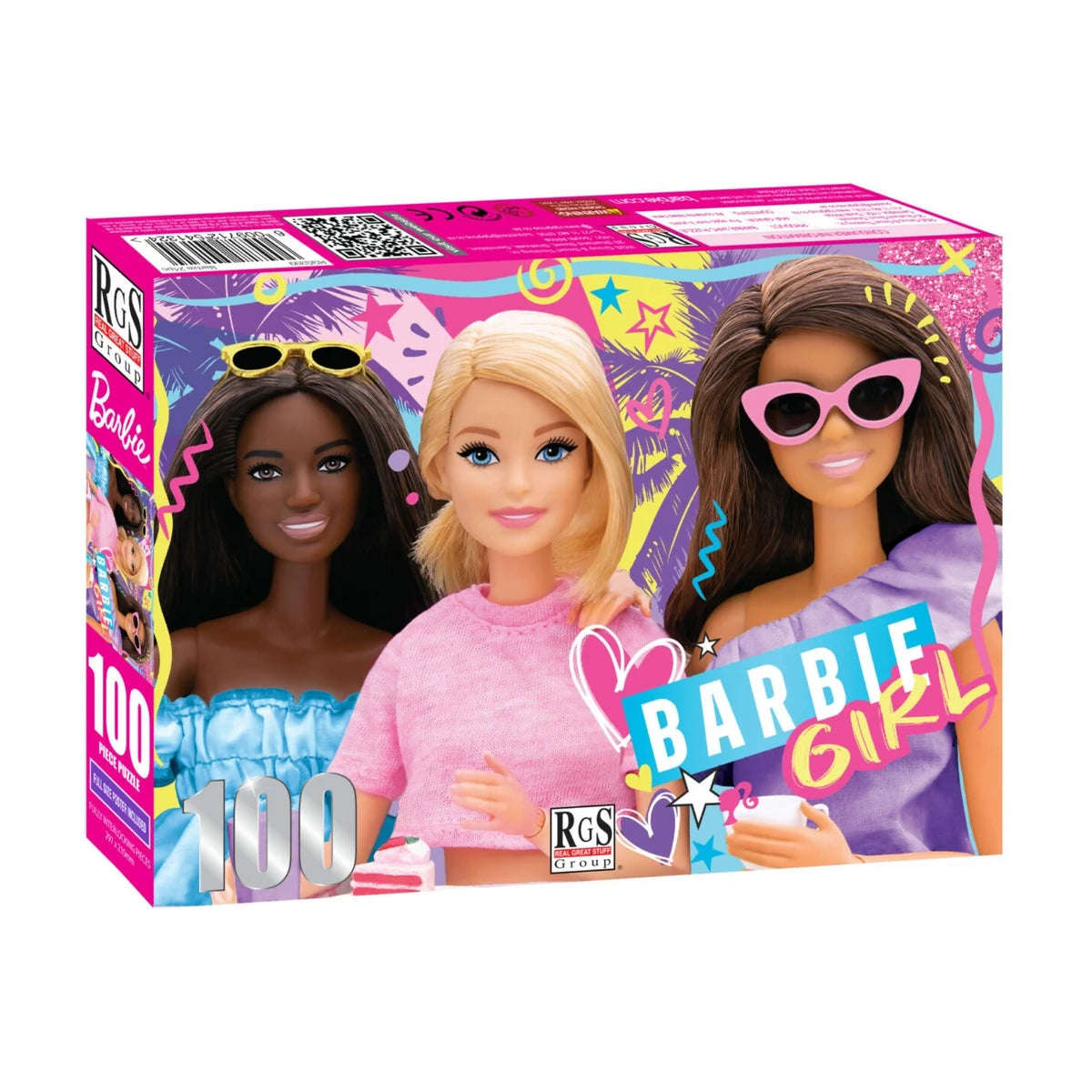 Barbie Girls Board Puzzle 100Pcs.