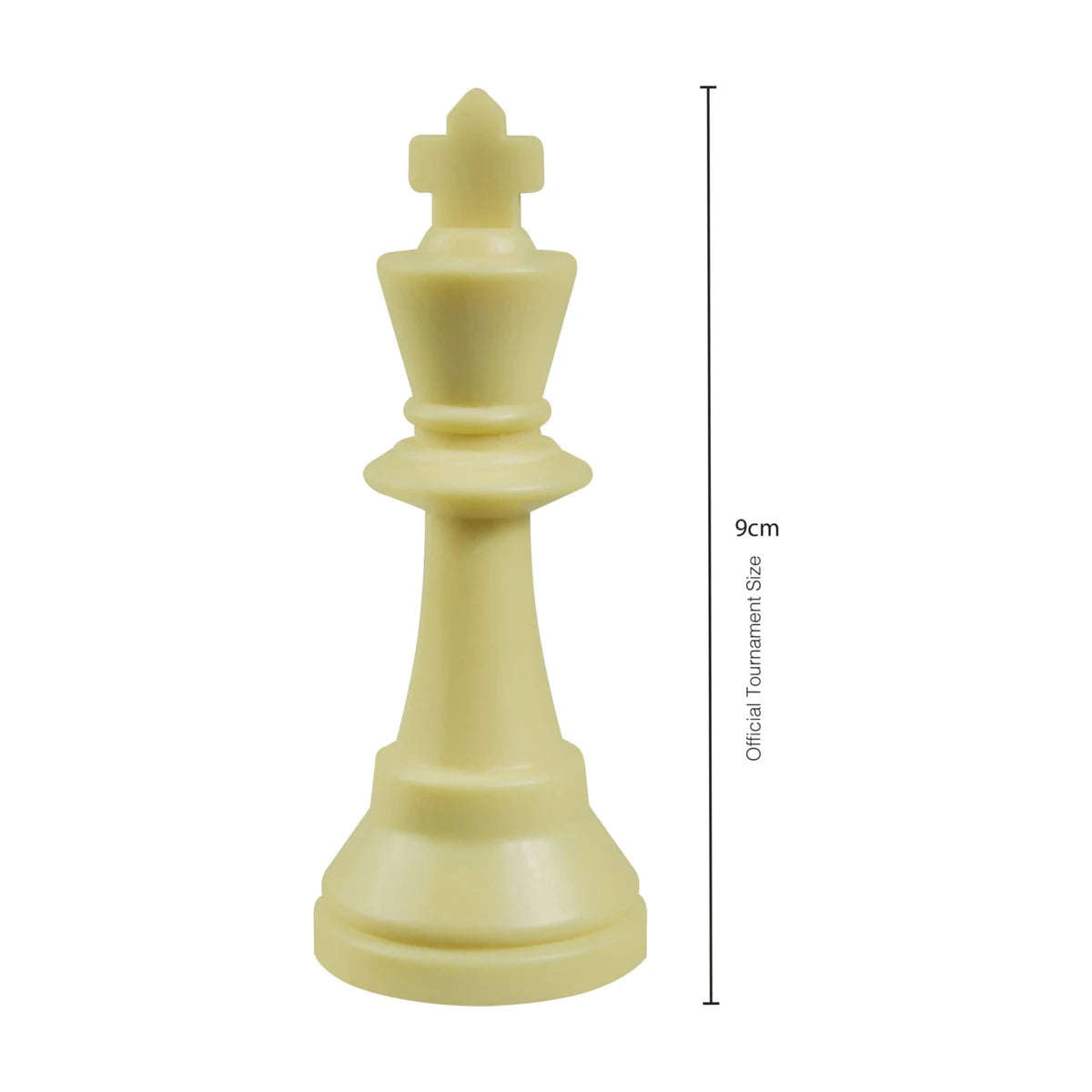 Chess Masters Chess Set: 9cm King  Staunton Pieces + Hinged Board
