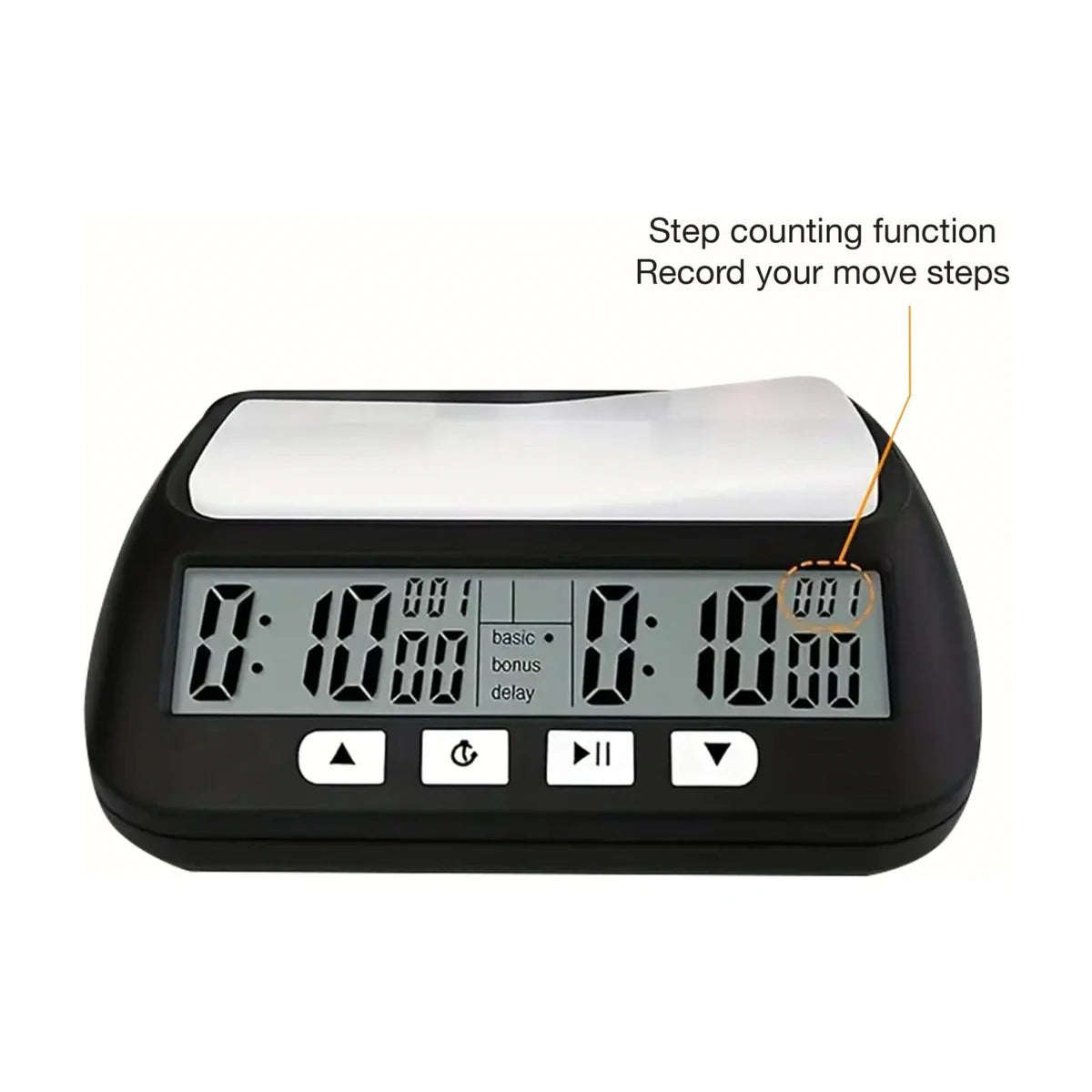 Digital Chess Clock Timer  Bonus and Delay Dual Timer