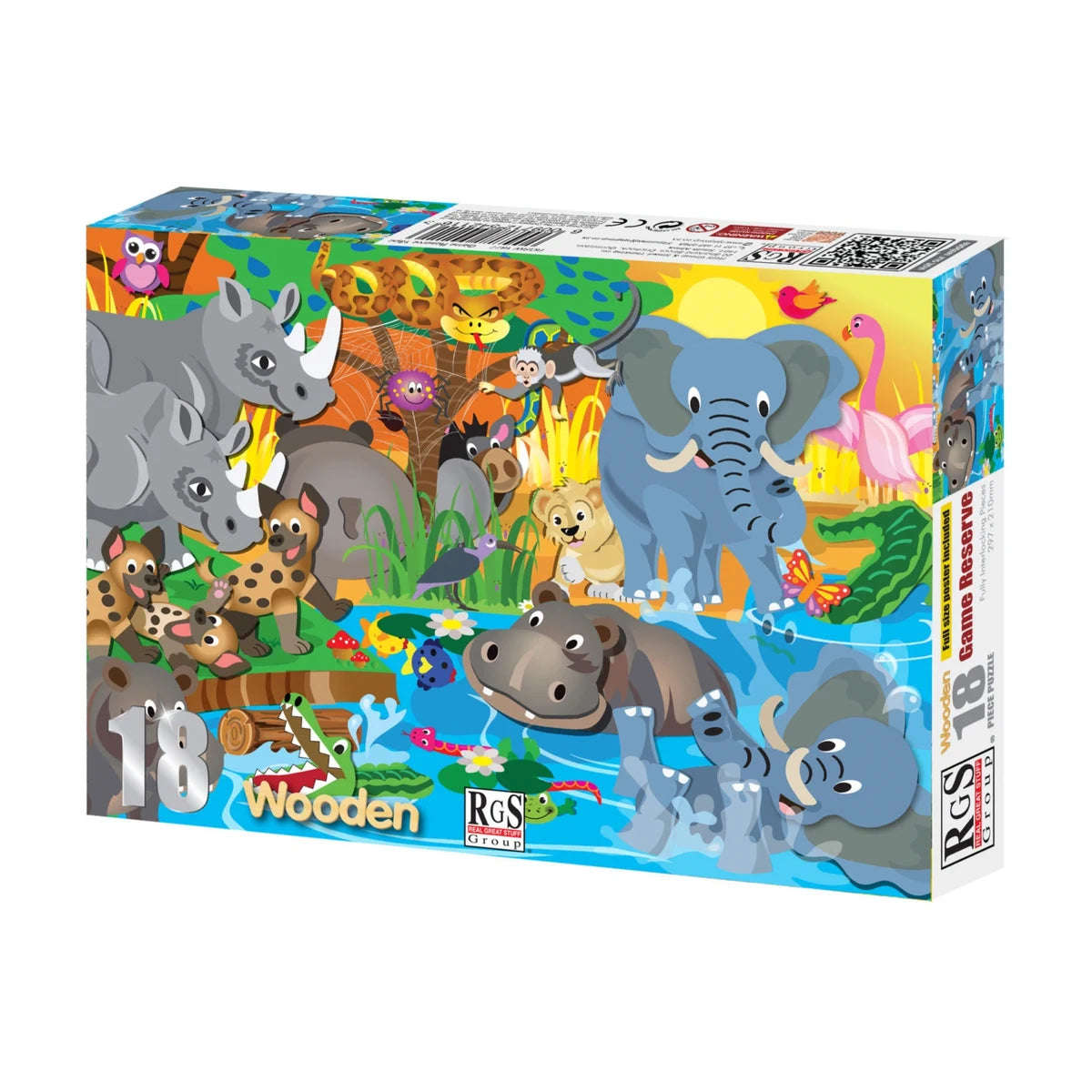 Game Reserve 18Pcs