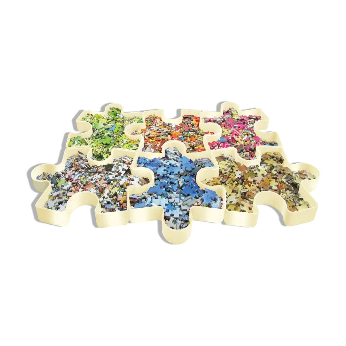 RGS Stackable Puzzle Sorting Trays: Set of 6