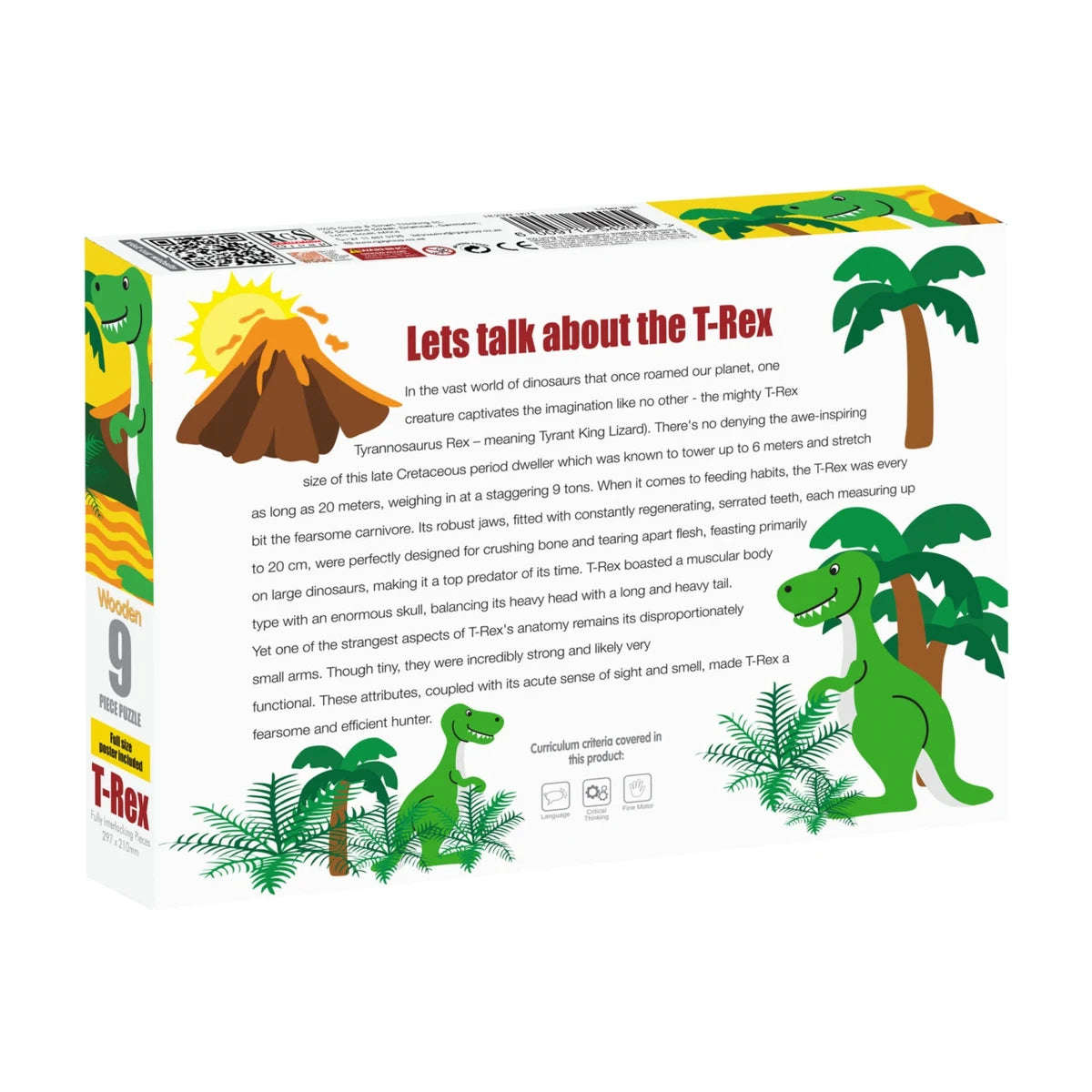 T-Rex 9 Pcs Puzzle