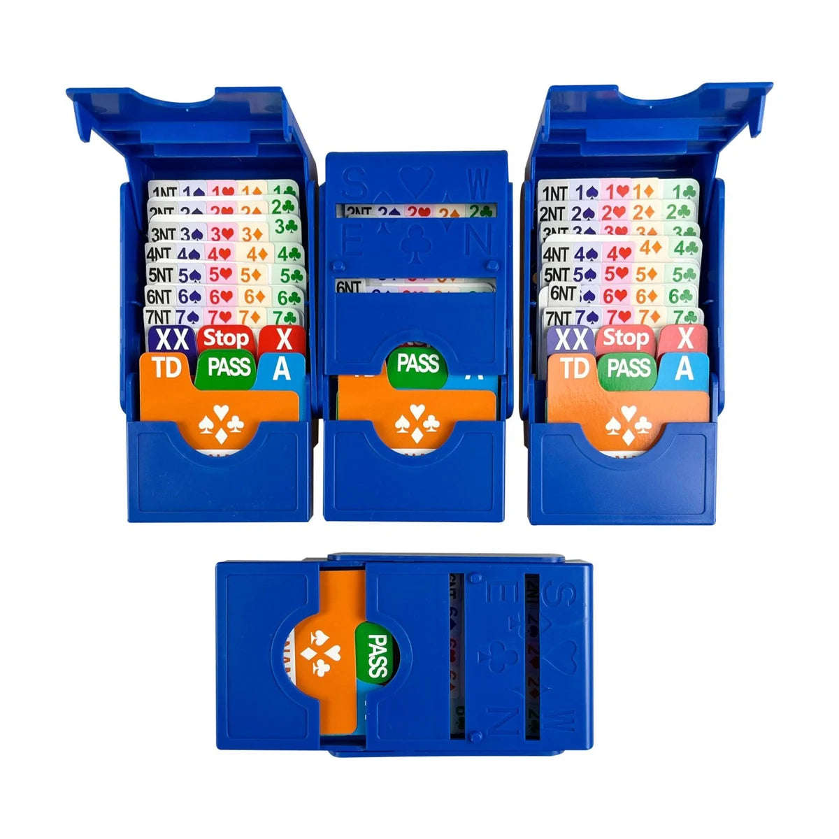 Bridge Bidding Box Set 4pc