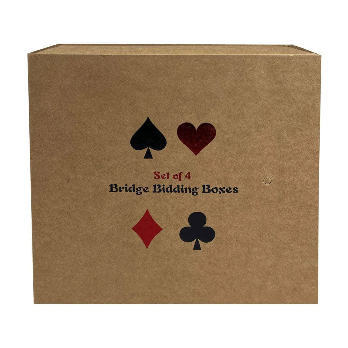 Bridge Bidding Box Set 4pc