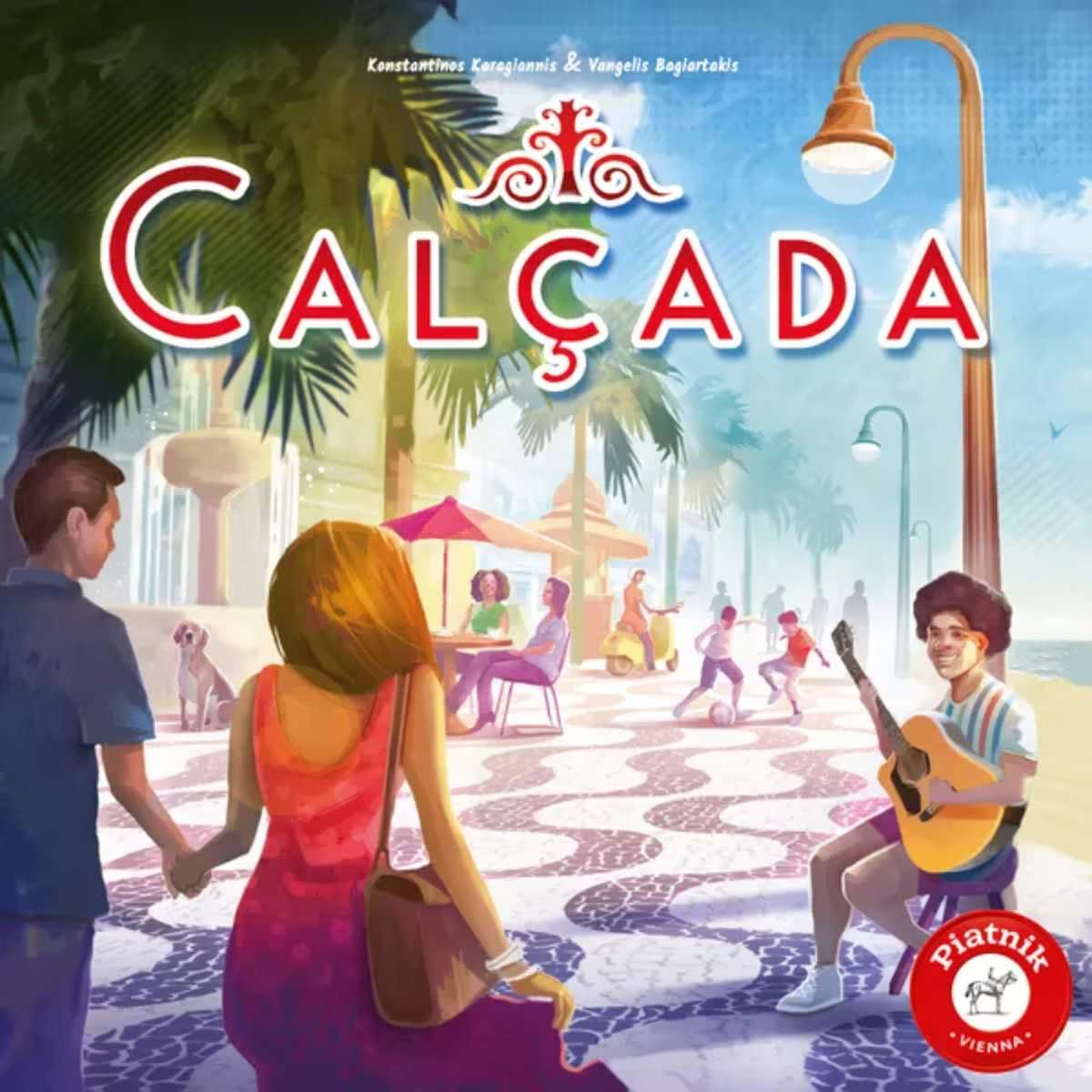 Calçada Tile Placement Board Game