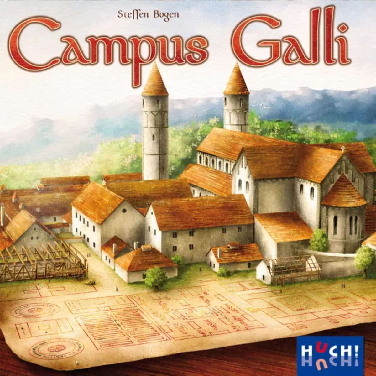 Campus Galli Medieval Monastery Board Game