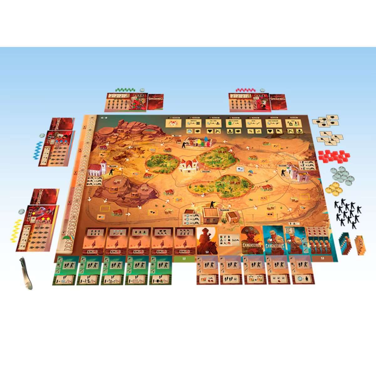 Cangaceiros Strategy Board Game