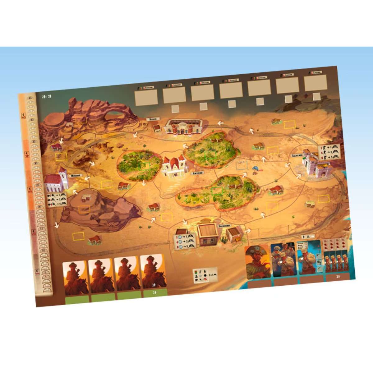 Cangaceiros Strategy Board Game