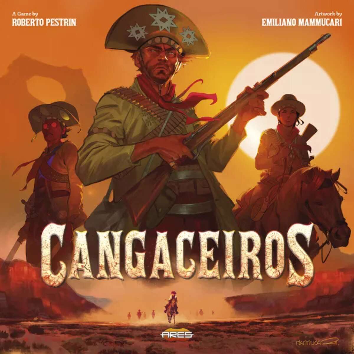 Cangaceiros Strategy Board Game