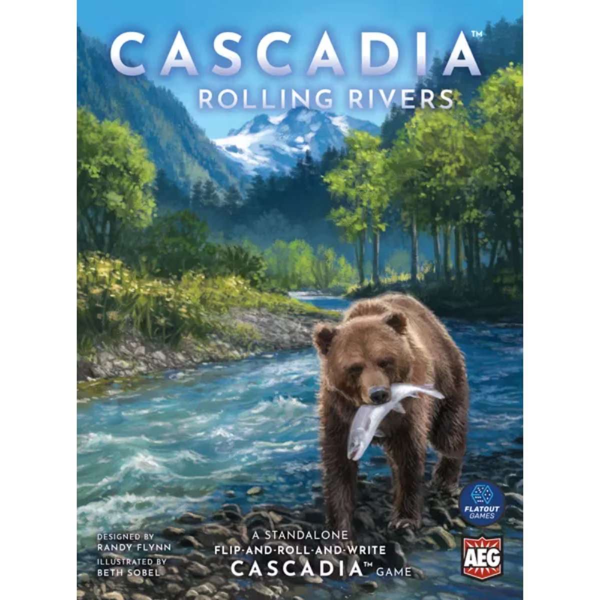 Cascadia: Rolling Rivers Board Game
