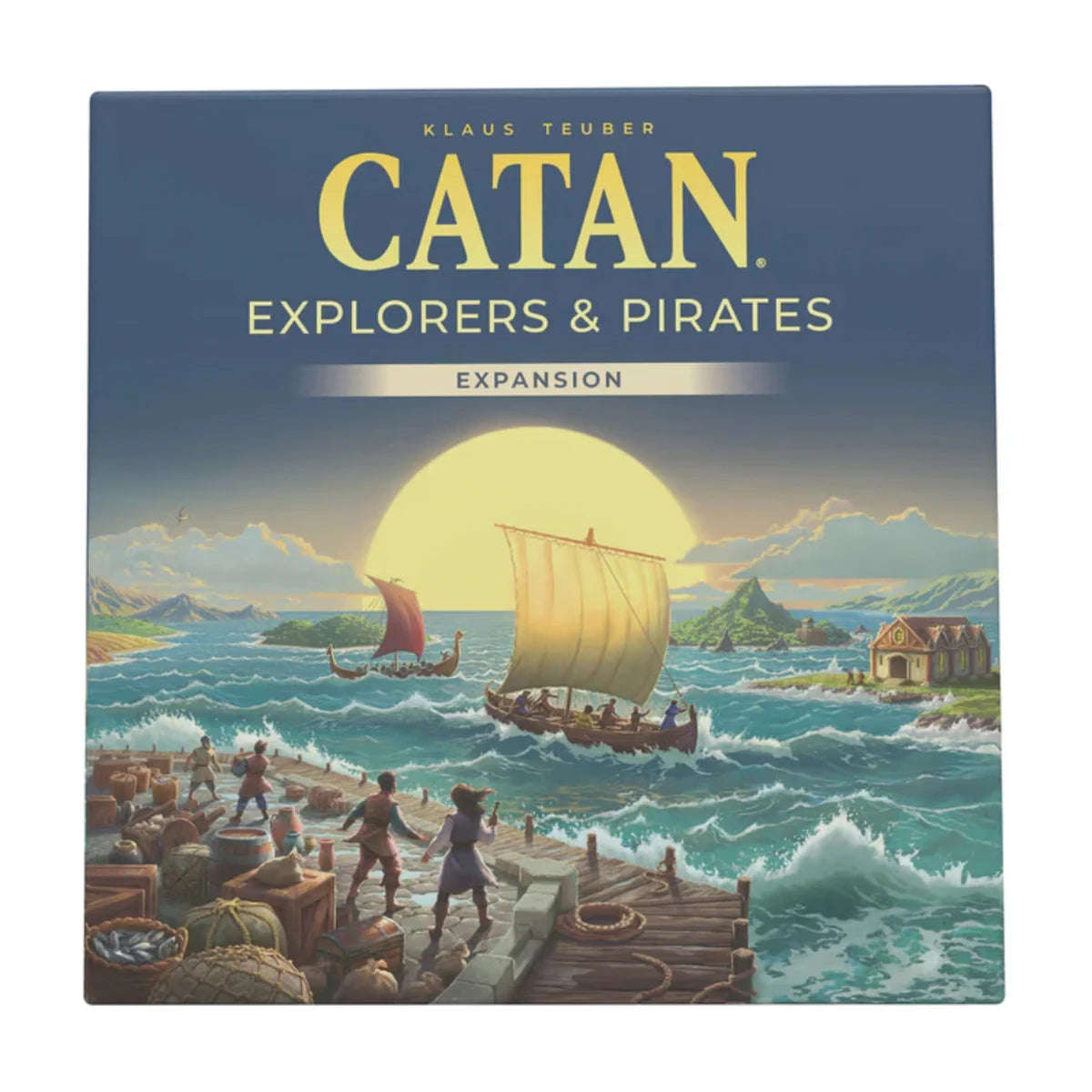 CATAN: Explorers & Pirates 6th Edition Board Game Expansion