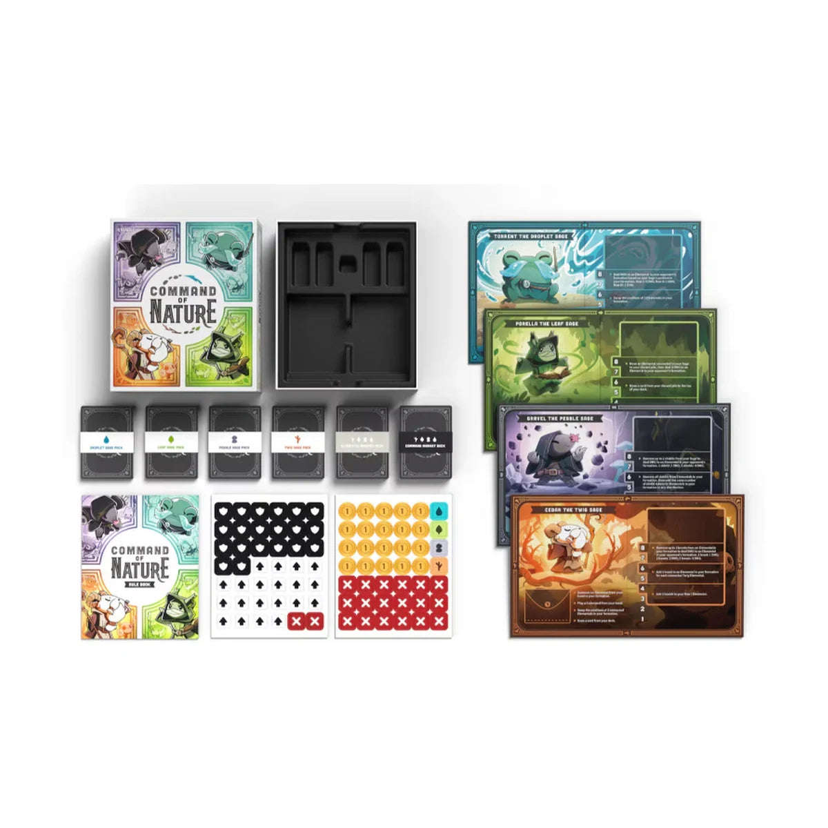 Command of Nature Deck-Building Strategy Game