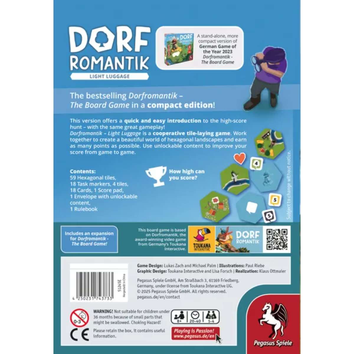 Dorfromantik: Light Luggage Board Game