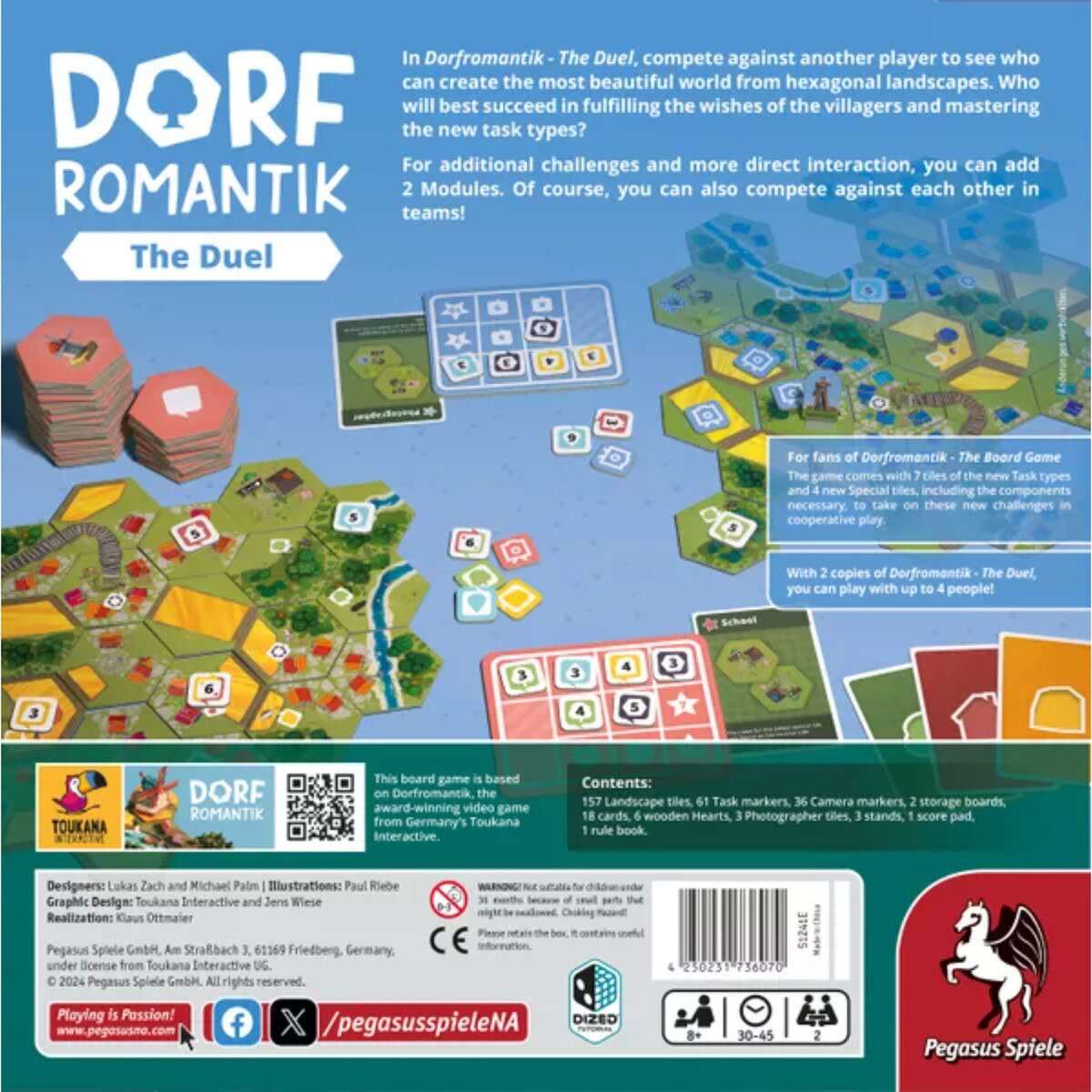 Dorfromantik: The Duel Board Game