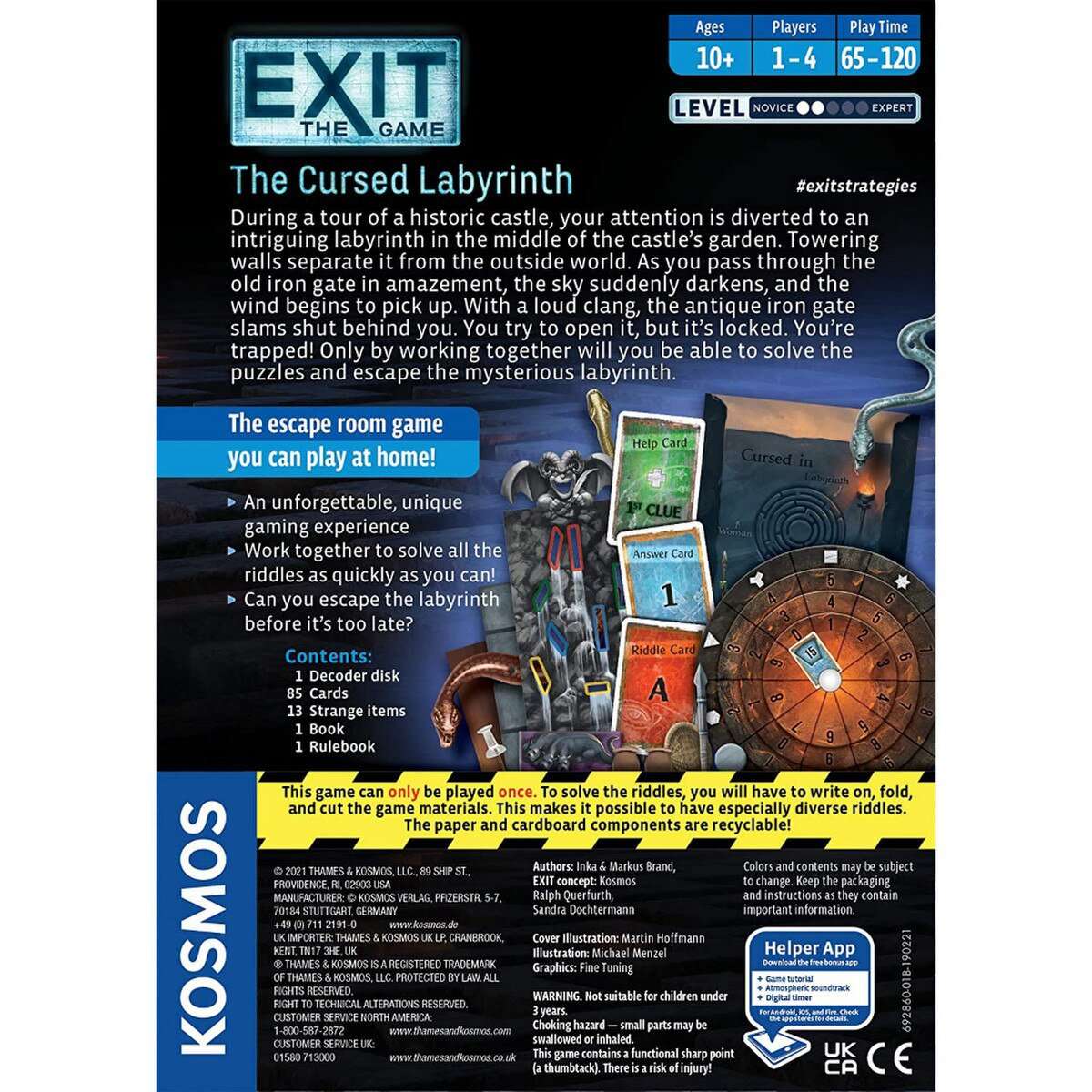 EXIT: The Game  The Cursed Labyrinth Board Game