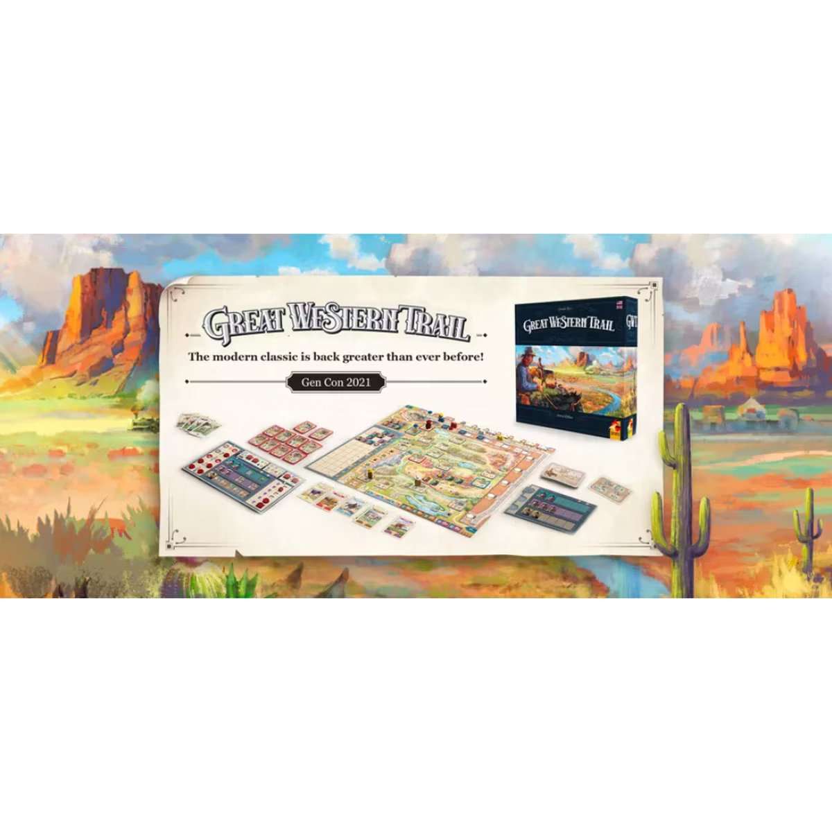 Great Western Trail 2nd Edition Board Game
