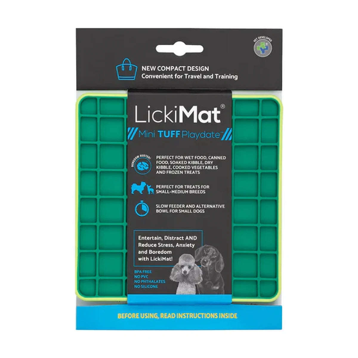 LickiMat Mini TUFF 3 Pack (Buddy + Playdate + Soother)