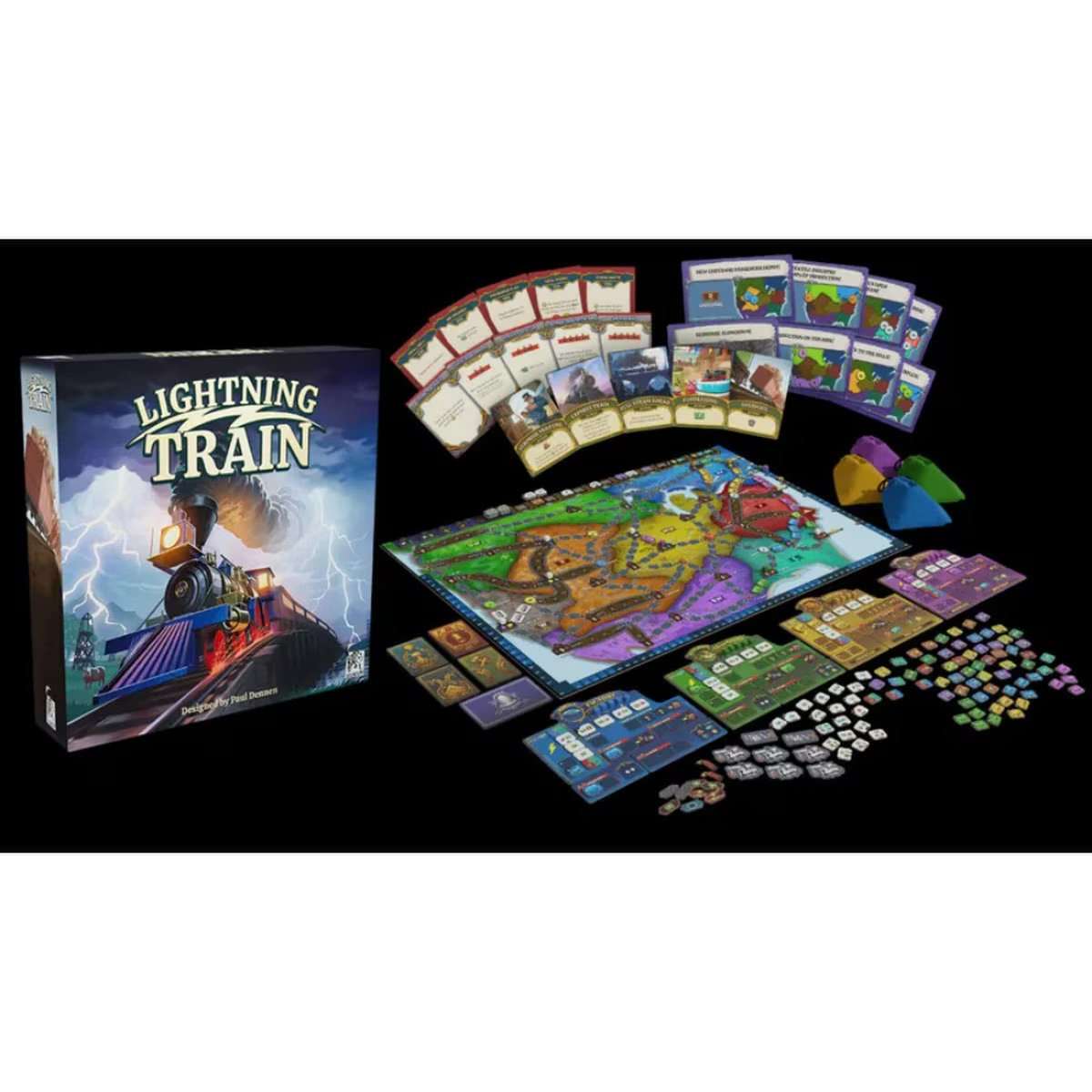 Lightning Train Board Game