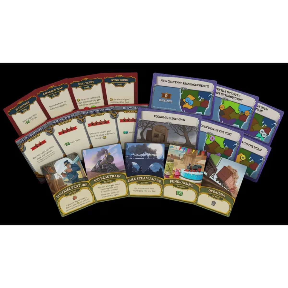 Lightning Train Board Game