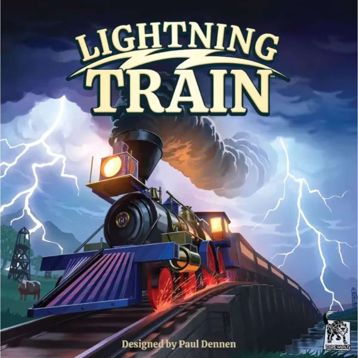 Lightning Train Board Game