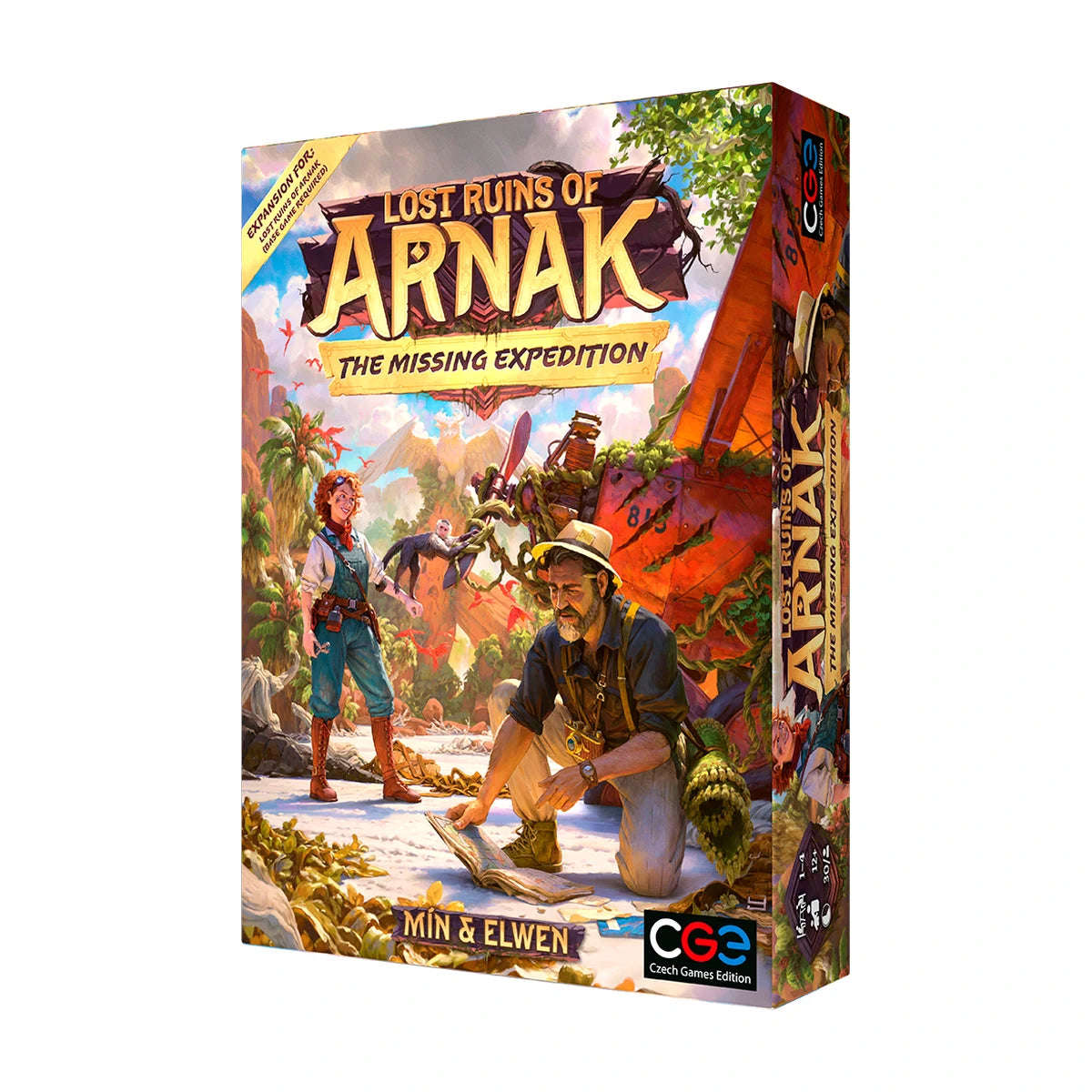 Lost Ruins of Arnak: The Missing Expedition Expansion