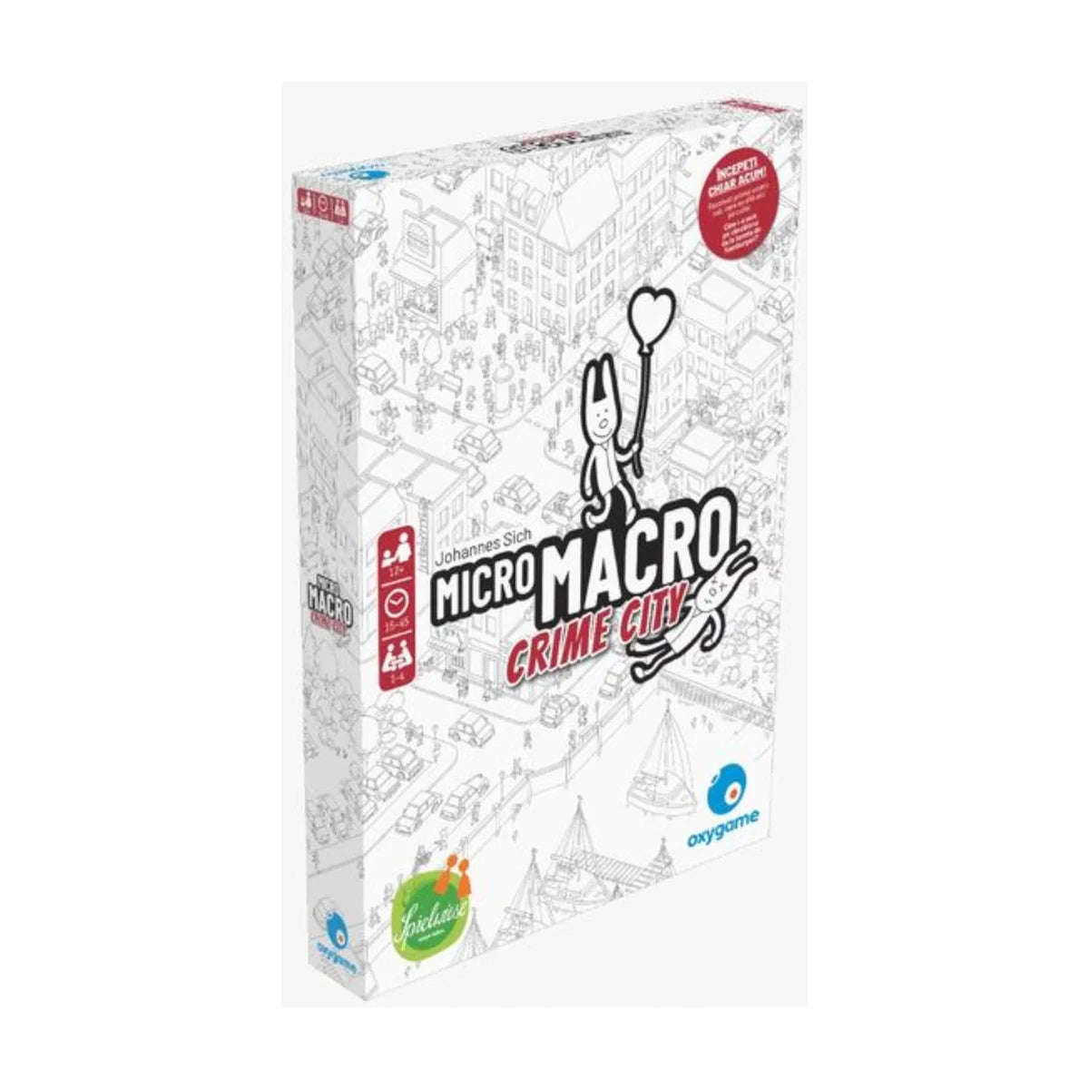 MicroMacro: Crime City Board Game