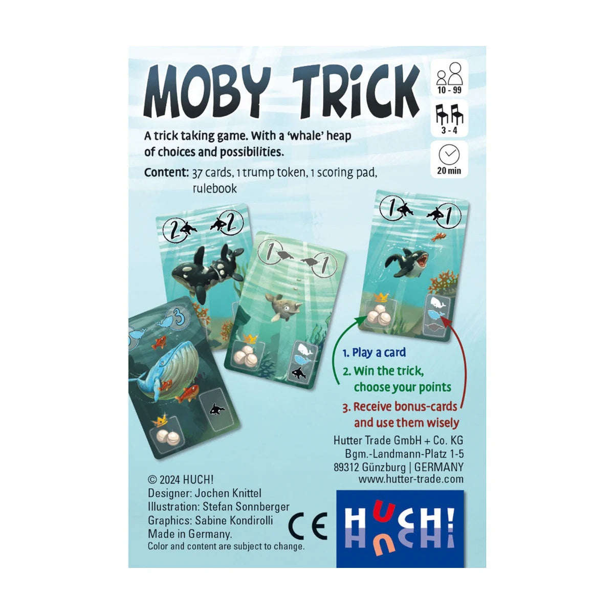 Moby Trick Card Game