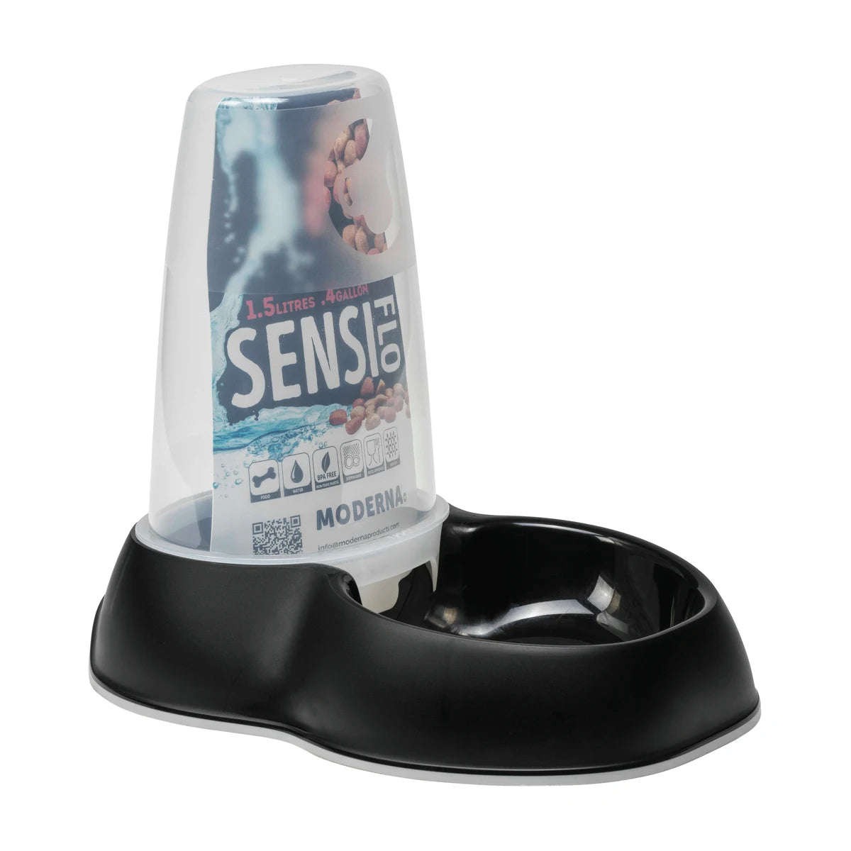 Moderna Sensiflo 1.5L Pet Food & Water Dispenser