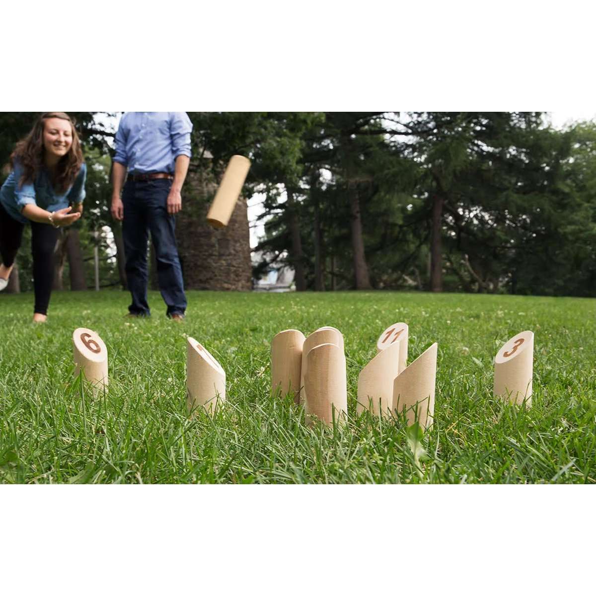 Mölkky Original Wooden Outdoor Game